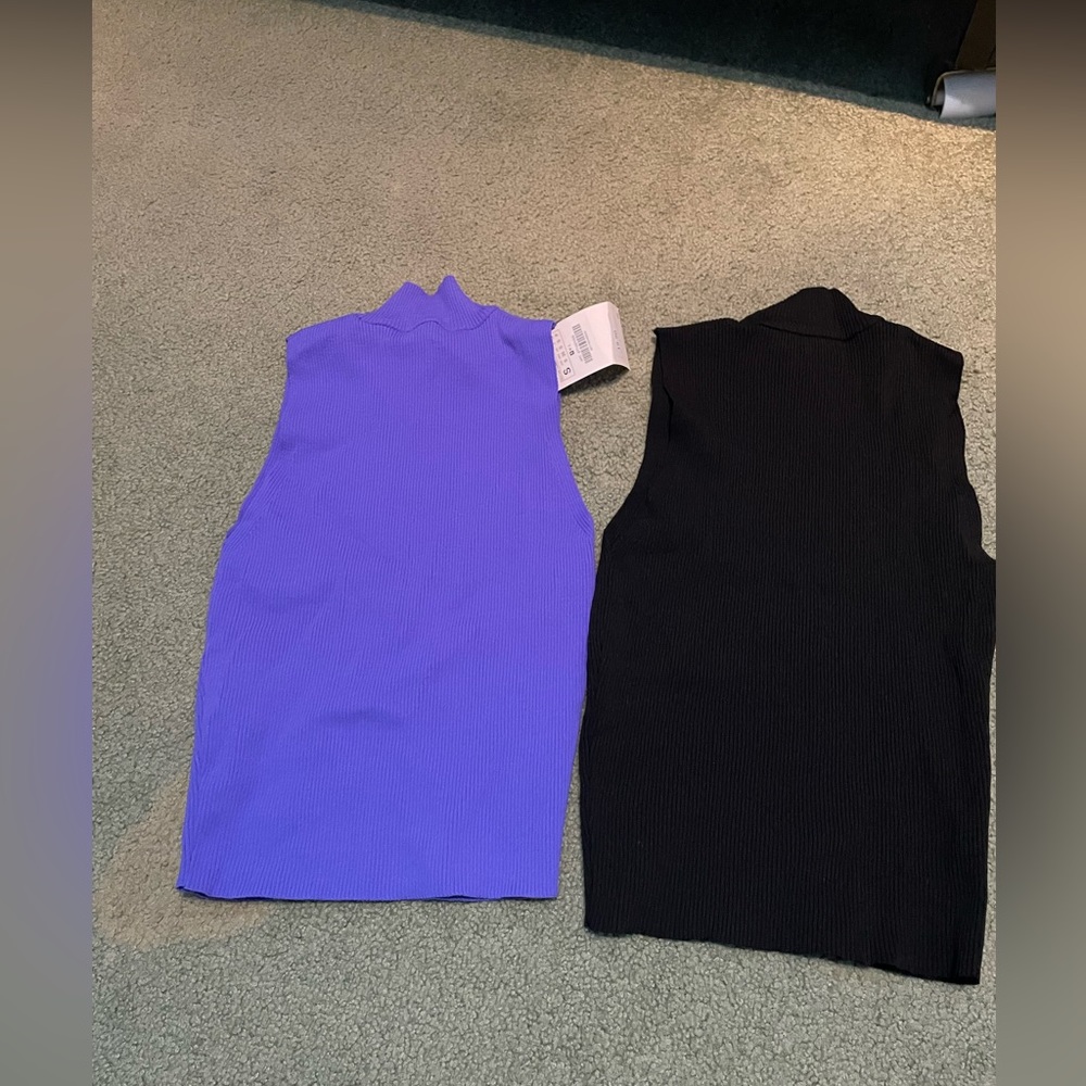 Zara Turtle Neck Tank Top Set - Picture 3 of 3